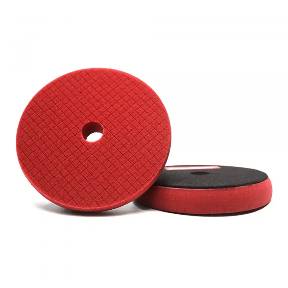 Cross Cut Foam Pad and Red Finishing and 6 Inch for Ultra-Fine Polishing and Paint Refinement